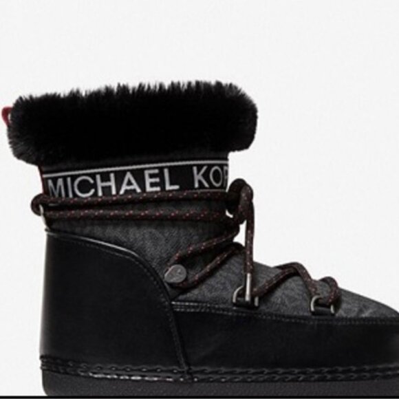 Michael Kors Zelda Monogram Snow Boots - Picture 2 of 6